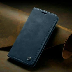 Blue Huawei Mate 20 Pro Premium CaseMe Thin Magnetic Wallet Case -Cheap NewCase Store 06 15680.1603303663