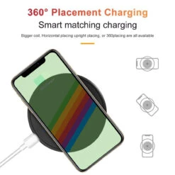 10W Fast Wireless Charger Qi Charging Pad For Mobile Smart Phones 10 10W Fast Wireless Charger Qi Charging Pad For Mobile Smart Phones -Cheap NewCase Store 10w fast wireless charger for mobile phones 5 55083.1642913862