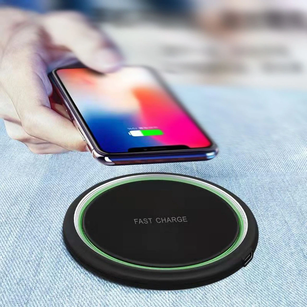 15W Fast Charging Wireless Charger Adapter For Qi Enabled Devices 1 15W Fast Charging Wireless Charger Adapter For Qi Enabled Devices