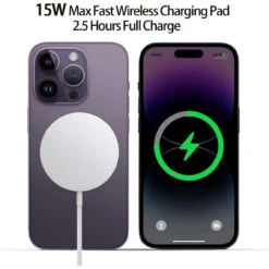 Magsafe 15W Qi Magnetic Wireless Charger For IPhone 12, 13, 14 Pro Max -Cheap NewCase Store 15w magsafe wireless charger 3 18376.1691725440