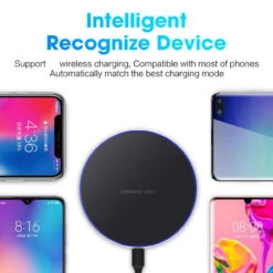 15W Fast Wireless Charger Qi Charging Pad For Mobile Smart Phones -Cheap NewCase Store 15w wirless charger 6 12028.1688444536