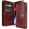 Red Wine Samsung Galaxy A21s Genuine Mercury Mansoor Diary Wallet
