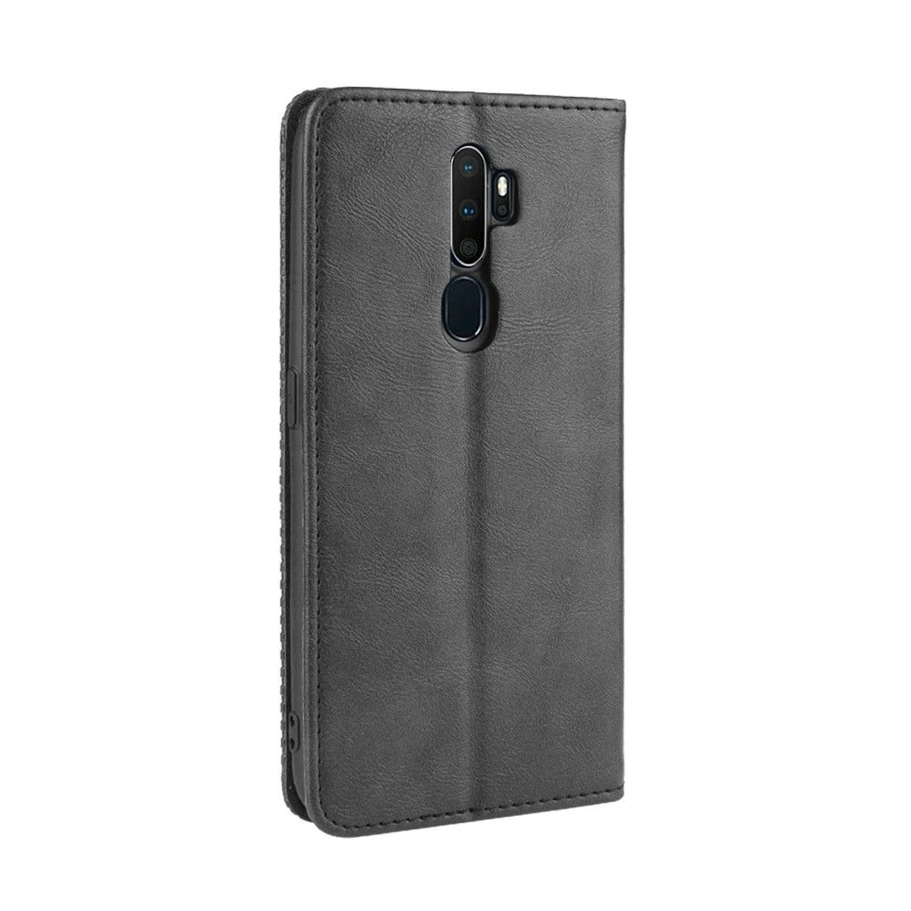 Black Oppo A9 2020 CaseMe Compact Flip Premium Wallet Case 3 Black Oppo A9 2020 CaseMe Compact Flip Premium Wallet Case - Image 3