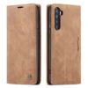 Vintage Brown Oppo A91 CaseMe Compact Flip Wallet Case
