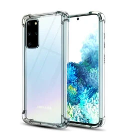 Clear Slim Bumper Shock Absorption TPU Gel Case For Samsung Galaxy S20+ Plus