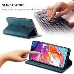 Blue CaseMe Magnetic Compact Flip Wallet Case For Oppo R17 10 Blue CaseMe Magnetic Compact Flip Wallet Case For Oppo R17 -Cheap NewCase Store 22 89526.1657603395