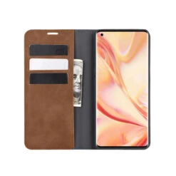 Vintage Brown Oppo Find X2 Pro CaseMe Slim Flip Wallet Case -Cheap NewCase Store 2 38361.1690941370