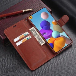 Brown Genuine Mercury Mansoor Diary Wallet For Samsung Galaxy A21s -Cheap NewCase Store 2 46022.1689815584