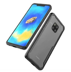 Black Huawei Mate 20 Pro Rugged Heavy Duty Slim 360 Full Body Cover -Cheap NewCase Store 2 88853.1604514566