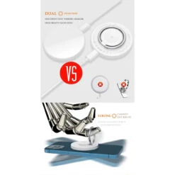 15W Magnetic Wireless Charger For IPhone 12 13 14 W/ Ring Stand -Cheap NewCase Store 3 in 1 wireless charger ring stand 10 10270.1683694478