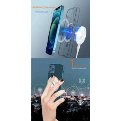 15W Magnetic Wireless Charger For IPhone 12 13 14 W/ Ring Stand -Cheap NewCase Store 3 in 1 wireless charger ring stand 9 44099.1683694478