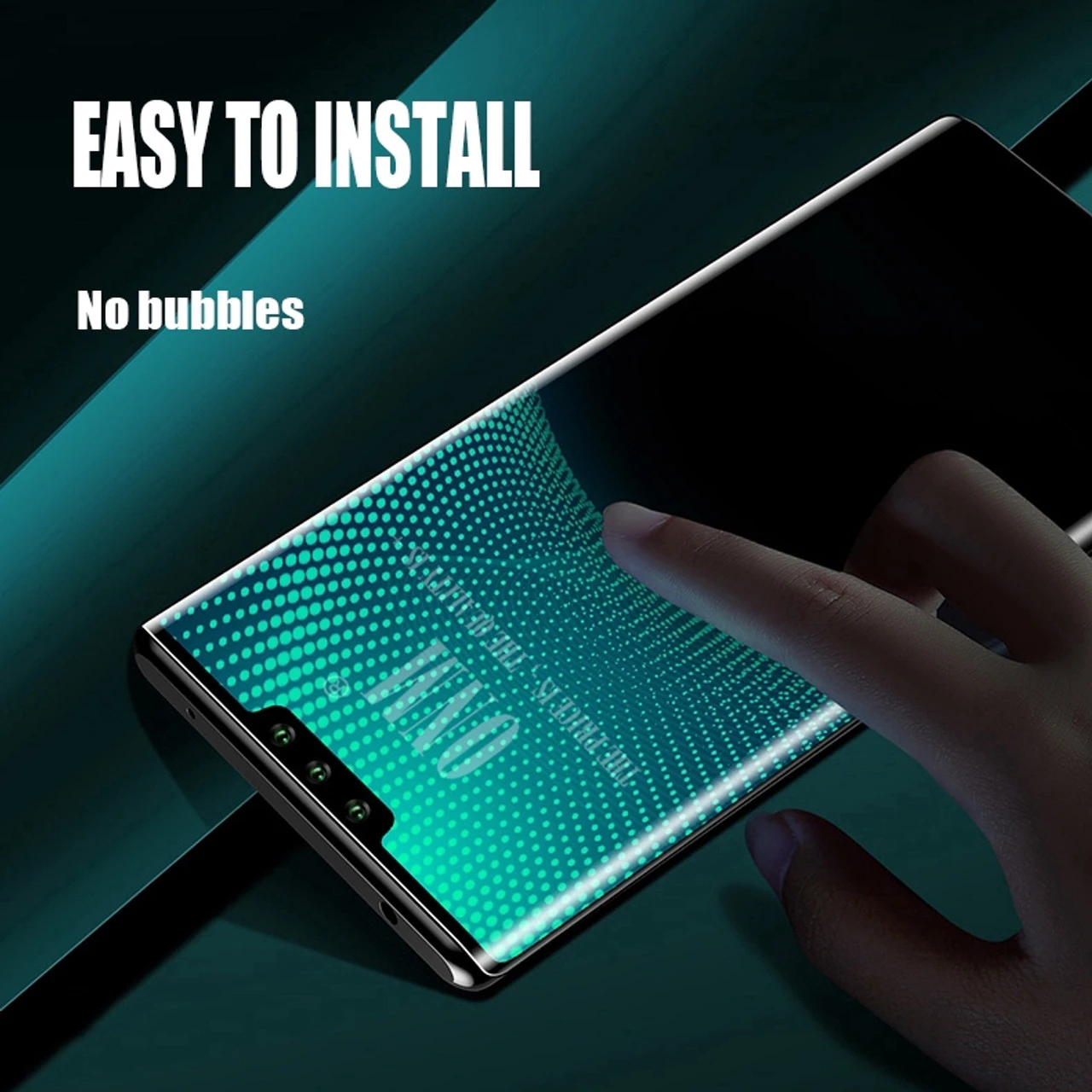 Clear 9D Tempered Glass Screen Protector For Huawei Mate 30 Pro 6 Clear 9D Tempered Glass Screen Protector For Huawei Mate 30 Pro - Image 6