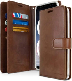 Brown Genuine Mercury Mansoor Diary Wallet For Samsung Galaxy A21s -Cheap NewCase Store 3 27658.1689815584