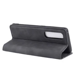 Black Oppo Find X2 Pro CaseMe Slim Flip Premium Wallet Case -Cheap NewCase Store 4 76074.1657603322