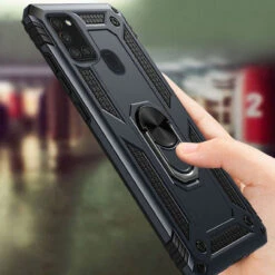 Black Hybrid Shock Proof Rotating Metal Ring Case For Galaxy A21s 11 Black Hybrid Shock Proof Rotating Metal Ring Case For Galaxy A21s -Cheap NewCase Store 54973c9b e846 11ea b207 002590cad0bf 2.800x800w 80561.1681434840