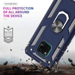 Navy Huawei Mate 20 Pro Rugged Armour 360 Rotating Metal Ring Case 10 Navy Huawei Mate 20 Pro Rugged Armour 360 Rotating Metal Ring Case -Cheap NewCase Store 5 10607.1603992379
