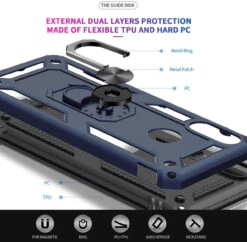 Navy Slim Armour 360 Rotating Metal Ring Stand Case For Huawei P30 Lite 9 Navy Slim Armour 360 Rotating Metal Ring Stand Case For Huawei P30 Lite -Cheap NewCase Store 5 10657.1603987125