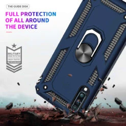 Navy Huawei P30 Hybrid Shock Proof Rotating Metal Ring Case -Cheap NewCase Store 5 16329.1603908022