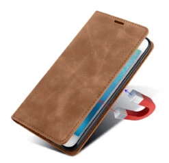 Brown Premium CaseMe Thin Magnetic Wallet Case For Huawei Mate 20 Pro -Cheap NewCase Store 5 81620.1603303401