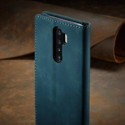 Blue CaseMe Magnetic Slim Flip Wallet Case For Oppo Reno 10X Zoom -Cheap NewCase Store 612HfhELqKL. SL1200 98315.1657603453