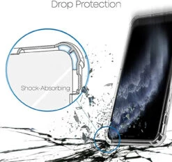 Crystal Clear Shockproof Slim Hybrid Phone Case For Apple IPhone 11 Pro -Cheap NewCase Store 61BbRxOCJBL. AC SX679 39833.1654781639