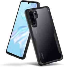 Black Transparent Hard Clear Back And Soft TPU Bumper For Huawei P30 Pro