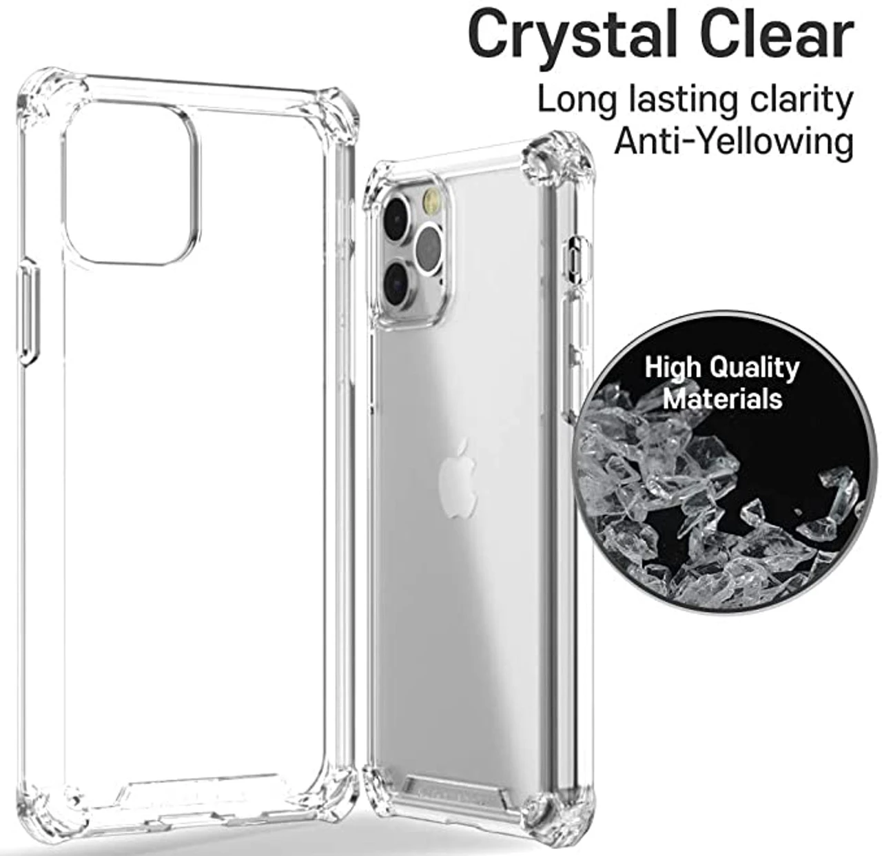 Mercury Omega Crystal Clear Bumper Shockproof Case For IPhone 11 3 Mercury Omega Crystal Clear Bumper Shockproof Case For IPhone 11 - Image 3