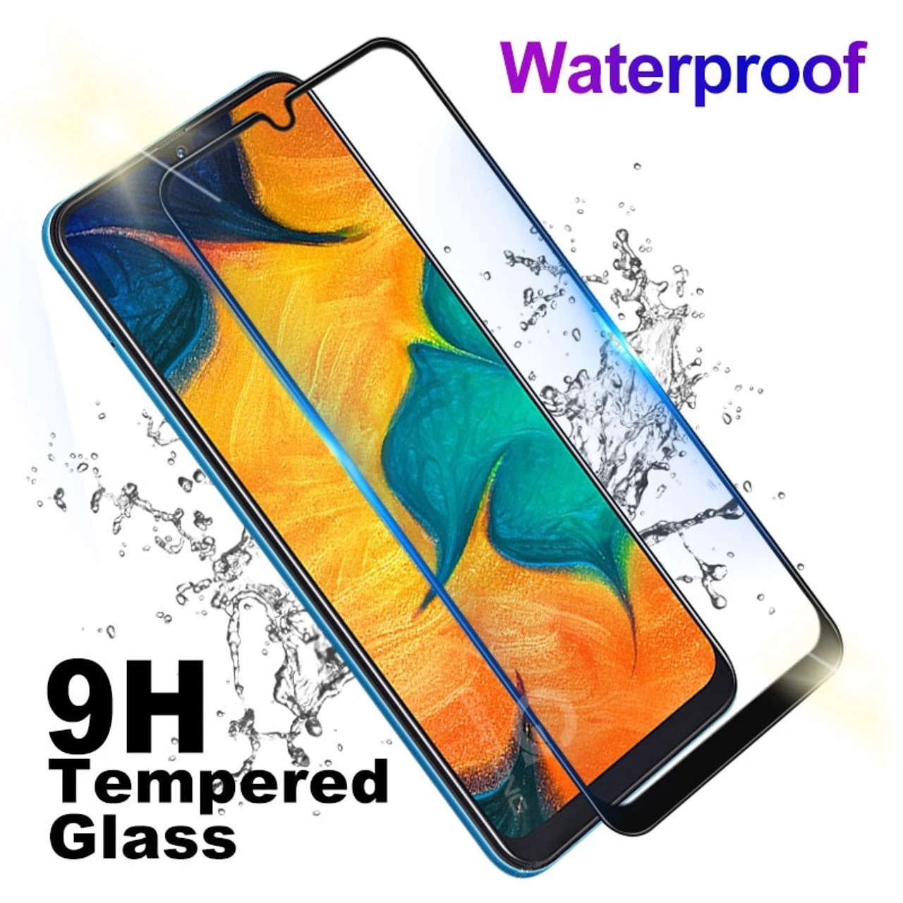 Clear 9D Tempered Glass Screen Protector For Samsung Galaxy A20s 4 Clear 9D Tempered Glass Screen Protector For Samsung Galaxy A20s - Image 4