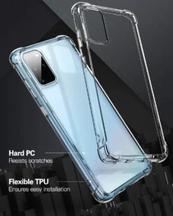 Clear Slim Bumper Shock Absorption TPU Gel Case For Samsung Galaxy S20+ Plus -Cheap NewCase Store 6 07680.1608044496