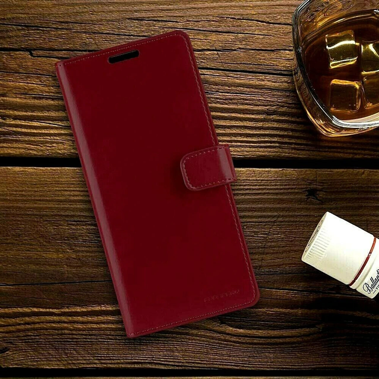 Red Wine Samsung Galaxy A21s Genuine Mercury Mansoor Diary Wallet 6 Red Wine Samsung Galaxy A21s Genuine Mercury Mansoor Diary Wallet - Image 6