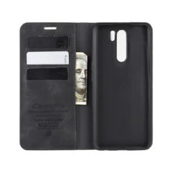 Black Oppo Reno 10X Zoom CaseMe Slim Flip Premium Wallet Case -Cheap NewCase Store 6 90793.1657603449