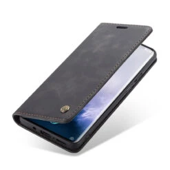 Black Oppo Reno Z CaseMe Compact Flip Premium Wallet Case -Cheap NewCase Store 6 95914.1657603504