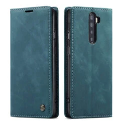 Blue CaseMe Magnetic Slim Flip Wallet Case For Oppo Reno 10X Zoom -Cheap NewCase Store 71WJwfv3wKL. SL1200 58775.1657603453