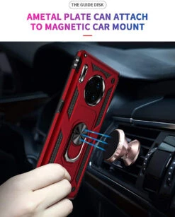Red Rugged Armour 360 Rotating Metal Ring Case For Huawei Mate 30 Pro 8 Red Rugged Armour 360 Rotating Metal Ring Case For Huawei Mate 30 Pro -Cheap NewCase Store 71sc1jMV 4L. AC SL1500 31206.1603906172