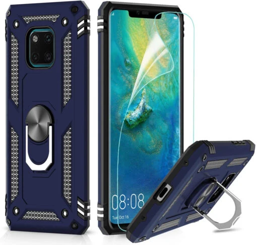 Navy Huawei Mate 20 Pro Rugged Armour 360 Rotating Metal Ring Case 6 Navy Huawei Mate 20 Pro Rugged Armour 360 Rotating Metal Ring Case -Cheap NewCase Store 811nVi5nDPL. AC SL1500 55944.1603992448