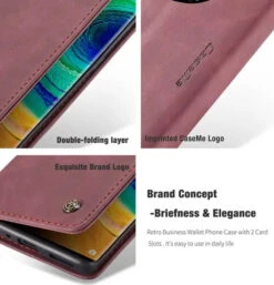Red Wine Huawei Mate 30 Pro CaseMe Synthetic Leather Wallet Case 9 Red Wine Huawei Mate 30 Pro CaseMe Synthetic Leather Wallet Case -Cheap NewCase Store CaseMe Huawei Mate 30 Pro 013 Wallet Case Red 4 97493.1603178779