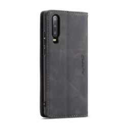 Black Huawei P30 CaseMe Slim Magnetic Wallet Case Cover -Cheap NewCase Store CaseMe Huawei P30 Wallet 013 Case Black 914 47424.1603206930