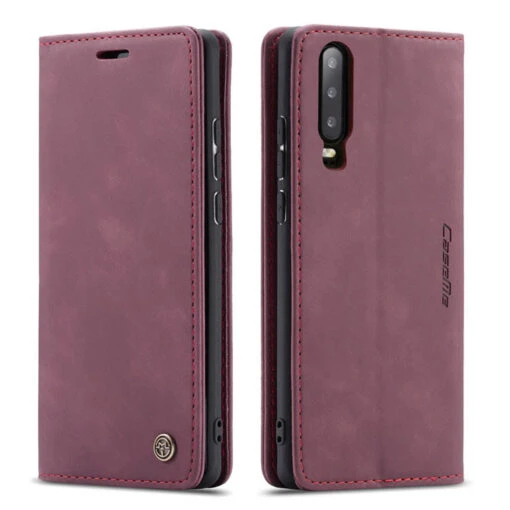 Red Wine Genuine CaseMe Compact Flip Wallet Case For Huawei P30 2 Red Wine Genuine CaseMe Compact Flip Wallet Case For Huawei P30 -Cheap NewCase Store CaseMe Huawei P30 Wallet 013 Case Red 4 43748.1603293754