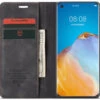 Black Oppo A72 CaseMe Compact Flip Premium Wallet Case