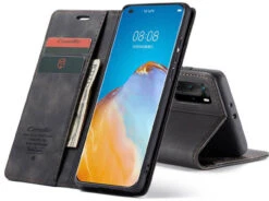 Black Oppo A52 CaseMe Compact Flip Premium Wallet Case -Cheap NewCase Store CaseMe Huawei P40 Pro 013 Case Black 8 09759.1602959582