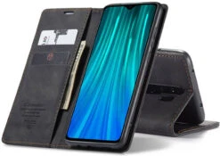 Black CaseMe Premium PU Leather Wallet Case For Huawei Mate 20 -Cheap NewCase Store CaseMe Redmi Note 8 Pro 013 Case Black 8 50787.1603304972