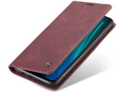 Red Wine Oppo A9 2020 CaseMe Compact Flip Magnetic Wallet Case