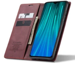Red Wine Huawei Mate 20 Genuine CaseMe Compact Flip Wallet Case