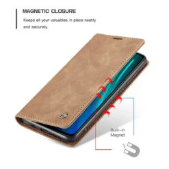 Brown Huawei Mate 20 CaseMe Premium PU Leather Wallet Case -Cheap NewCase Store CaseMe Redmi Note 8 Pro 013 Wallet Case Brown 1 72861.1603305196