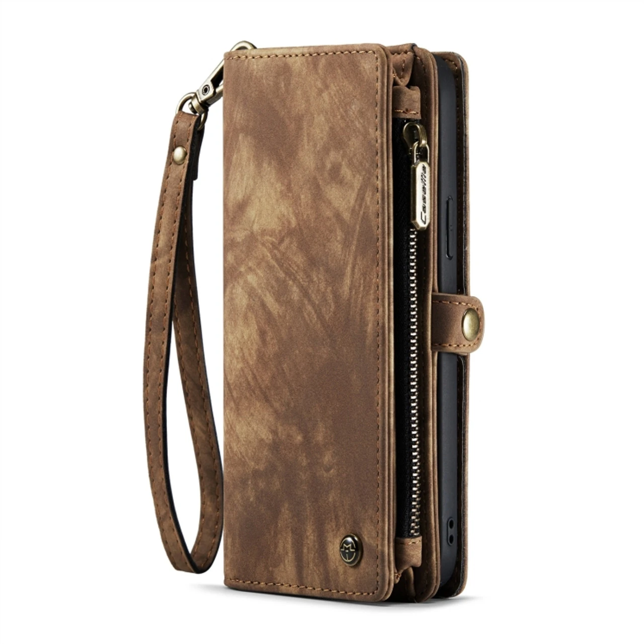 Brown IPhone 15 Pro Max Multi-Functional Wallet Detachable Magnetic Case 2 Brown IPhone 15 Pro Max Multi-Functional Wallet Detachable Magnetic Case - Image 2