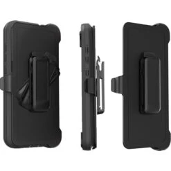 Black Galaxy S21+ Plus Heavy Duty Belt-Clip Holster Shock Proof Case -Cheap NewCase Store Galaxy s21 plus rugged holster case black 5 49315.1649130591