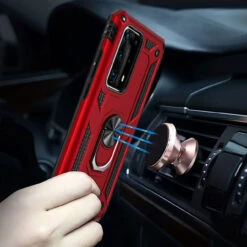 Red Huawei P30 Pro Hybrid Shock Proof Rotating Metal Ring Case 8 Red Huawei P30 Pro Hybrid Shock Proof Rotating Metal Ring Case -Cheap NewCase Store SKUIL HW ARM PC20062203 08 01958.1603985125