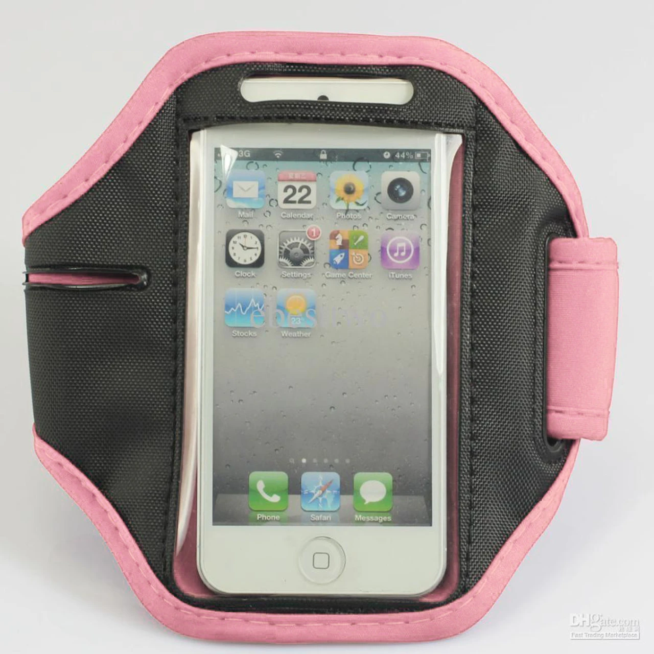 IPhone 4 / 4S Sports Armband Case / Cover - Pink 1 IPhone 4 / 4S Sports Armband Case / Cover - Pink