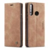 Brown Huawei P30 Lite CaseMe Premium PU Leather Wallet Case