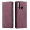 Red Wine Huawei P30 Lite Genuine CaseMe Compact Flip Wallet Case